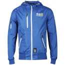 Crosshatch Men's Gable Hooded Zip Through Windbreaker Jacket - Royal Blue - S - Royal Blue Image 1