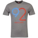 Puma Men's Barcelona Graphic T-Shirt - Grey Marl - XS - Gris Chiné Image 1