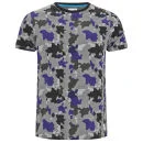 Boxfresh Men's Learmonth T-Shirt - Neo Camo - S - Gris Image 1