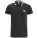 Bench Men's Piqued Competitor Polo Shirt - Black - S - Noir Image 1