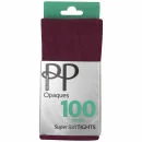 Collant Opaque Pretty Polly Doux -Bordeaux - S-M Image 1