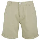 Soul Star Men's Chino Melton Shorts - Stone - 28R - Pierre Image 1