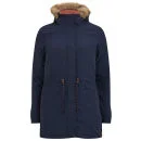 ONLY Women's Lucca Contrast Parka - Navy Blazer - XS/UK 4 - Bleu Image 1