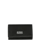 Crosshatch Men's Fold Wallet - Black/Gold Image 1