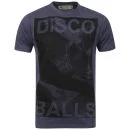 D-Struct Men's Orell T-Shirt - Denim Marl - S - Bleu Image 1