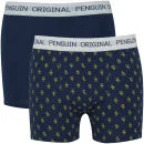 Lot de 2 Boxers Original Penguin - Marine / Or - S Image 1