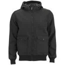 Bench Men's Illude Hooded Jacket - Black - S - Noir Image 1