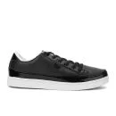Beck & Hersey Men's Nibiru Patent Lace OX Trainers - Black - UK 7 - Noir Image 1