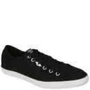 Umbro Men's Milton Canvas Trainer - Black - 6 - Noir Image 1