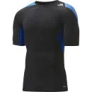 adidas Men's Tech Fit Cool Short Sleeve Compression Top - Black - S - Noir Image 1