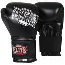 MMA Elite Men's Sparring Gloves - Black - 12oz - Noir Image 1