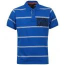 Tokyo Laundry Men's Gordon Polo Top - Blue - S - Bleu Image 1