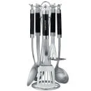 Morphy Richards Accents 5 Piece Tool Set - Black Image 1