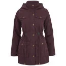 Brave Soul Women's Dallas Parka - Mulberry - 8 - Mulberry Image 1