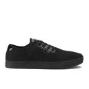 Beck & Hersey Men's Sargas Diamond Quilt OX Trainers - Black/Black - UK 7 - Noir Image 1