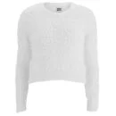 Vero Moda Women's Fluffy Jumper - Snow White - XS/UK 8 - Blanc Image 1