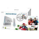White Nintendo Wii Console Bundle: (Mario Kart Pack Plus with FIFA 12) Image 1