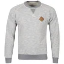 Urban Stone Men's Crank Crewneck Space Dyed Sweatshirt - Grey - S - Gris Image 1