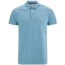 Bench Men's Brushed Neck Crystalline Polo Shirt - Delphinium Blue - S - Bleu Image 1