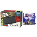 NEW 3DS Black Console - Includes Legend of Zelda: Majora's Mask Image 1