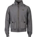 Le Breve Men's Systom Bomber Lightweight Jacket - Grey - S - Gris Image 1