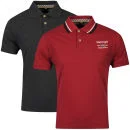 Slazenger Men's 2-Pack Polo Shirts - Berry/Black Marl - S - Berry/Black Marl Image 1