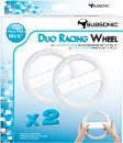 Nintendo Wii-U: Duo Racing Wheel - White Image 1