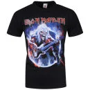 Iron Maiden Men's Guitar Flames T-Shirt - Black - S - Noir Image 1