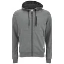 Boxfresh Men's Haben Zip Sweatshirt - Grey Marl - S - Gris Image 1