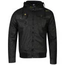 Dissident Men's Galvanize Twill Jacket - Black - S - Noir Image 1