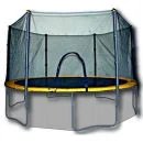 Trampoline Airzone 3.7 m -Jaune Image 1