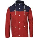 Brave Soul Men's Lloyd Jacket - Bright Red/Navy - S - Bright Red/Navy Image 1
