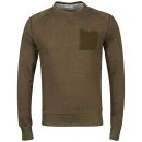 Boxfresh Men's Halle Sweatshirt - Fir Green Marl - S - Fir Green Marl Image 1
