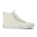 Vans Women's SK8-Hi Slim Zip Overwashed Hi-Top Trainers - Blanc de Blanc - 3 - Blanc Image 1