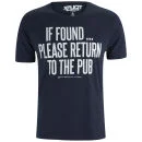 Xplicit Men's If Found T-Shirt - Navy - S - Bleu Image 1