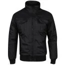Soul Star Men's Goddy Plain Jacket - Black - S - Noir Image 1