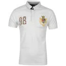 Brave Soul Men's Walpole Polo Shirt - White - M - Blanc Image 1