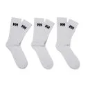 Helly Hansen Men's Crew Socks - 3 Pack - White - 7-11 - Blanc Image 1