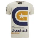 Crosshatch Men's Stargaze T-Shirt - Silver Birch - S - Blanc Image 1