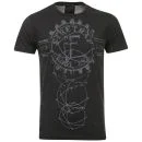 Firetrap Men's Circles Logo Print T-Shirt - Nightmarl - M - Dark Blue Image 1