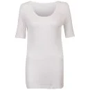 Chloe Women's Basic Jersey T-Shirt - White - 10 - Blanc Image 1