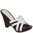 Stylist Pick 'Capri' Women's Wedge - White - 3 - Blanc Image 1