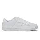 Beck & Hersey Men's Hades Patent Velcro Strap OX Trainers - White - UK 7 - Blanc Image 1