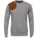 Bench Men's Forshaw Sweatshirt - Grey Marl - S - Gris Chiné Image 1