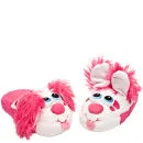 Stompeez Perky Pink Puppy Slippers - XS - Rose Image 1