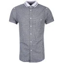 D-Struct Men's Check Shirt - Black - S - Noir Image 1