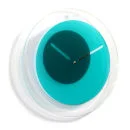 Orbit Clock - Teal Image 1