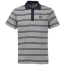 Sergio Tacchini Men's Direct Polo - Grey - S - Gris Image 1