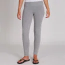 Influence Women's Plain Leggings - Grey - S-M - Gris Image 1