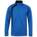 Reebok Men's Half Zip Long Sleeved T-Shirt - Blue - XXL - Bleu Image 1